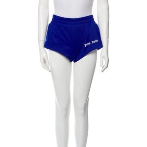 palm angels blue shorts